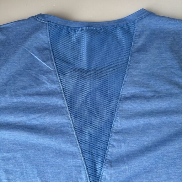 Women’s Workout Shirt Heather Blue Size Medium? - Picture 8 of 9